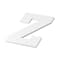 6 Pack: 13" White MDF Uppercase Letter by Make Market®